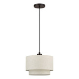 Manorwood 1 Light Pendant 15.5 Inch Tall and 12 Inch Wide by Livex - 41941