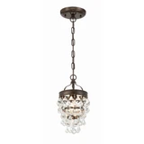 Calypso 1 Light Small Pendant by Crystorama - 131