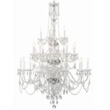 Traditional Crystal 25 Light Oversized Chandelier by Crystorama - 1156