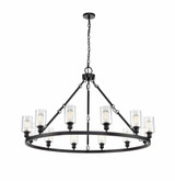 Saloon 12 Light Oversized Chandelier by Innovations - 850-G80
