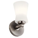 Brianne 1 Light Wall Sconce In Art Deco Style 9.5 x 5 Inches by Kichler - 55115-955