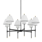 Glenmoore 6 Light Oversized Chandelier by Hudson Valley - PI1899806
