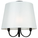 Rhythm 3 Light 15.7 Inch Wide Semi Flush Mount by Artcraft - SC13334BG-15