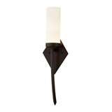 Fusion Pointe 4.5W 1 LED Opal Glass Wall Sconce by Justice Design - FSN-4031-OPAL