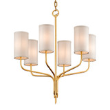 Juniper 6 Light Medium Chandelier by Troy - F616