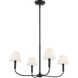 Eadie 4 Light Medium Chandelier 15 Inch Tall and 30.75 Inch Wide by Kichler - 52766