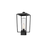 Sheridan 1 Light Outdoor Post Mounted Fixture 17.25 x 8 by Z-Lite - 594PHMS-BK