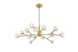 Graham 15 Light Oversized Pendant by Elegant - 3509D42