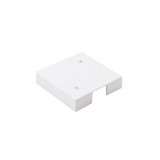 J Series 2 Circuit Canopy Cover 4.13 Inch Wide by 0.88 Inch High by WAC - J2-UCP