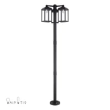 Nyack 3 Light Outdoor 3 Head Post Lantern 96.25 x 26 Inches by Livex - 20597