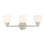 Somerville 3 Light Vanity Light 23 Inch Wide by Livex - 13663