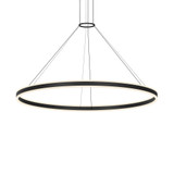 Double Corona 129W 2 LED Pendant 2.75 Inch Tall X 59 Inch Wide by Sonneman - 2309-J20