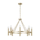 Winton 8 Light Chandelier 22 Inch Tall and 28 Inch Wide by Capital - 462081