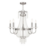 Valentina 5 Light Medium Chandelier by Livex - 51845