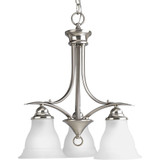 Trinity 3 Light Small Chandelier by Progress - P4324