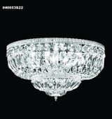 Gallery Eight Light 18 Inch Wide Flush Mount by James Moder - 40653S