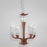 Pella 4 Light Chandelier 19.75 Inch Tall and 19.75 Inch Wide by Eurofase - 22805