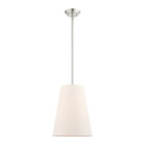 Prato 1 Light Medium Pendant by Livex - 41387