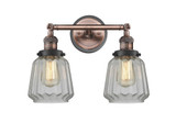 Chatham 2 Light Vanity Light 16 Inch Wide by Innovations - 208BP-G14
