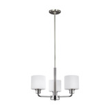Canfield 3 Light Small Chandelier by Generation Lighting 3128803EN3-962 - 3128803