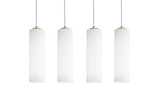 Leo 4 Light Pendant 7.5 Inch Tall and 36 Inch Wide by AFX - LEOP0412MBLNR4