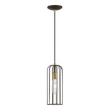 Glenbrook 1 Light Mini Pendant by Livex - 49713