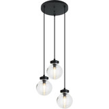 Ridge 3 Light Medium Pendant by Matteo - C84003