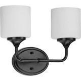 Lynzie 2 Light Vanity Light by Progress - P2802