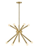 Axton 10 LED Light Large Chandelier by Lark - 83855