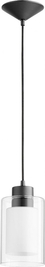 1 Light Mini Pendant 9.25 Inch Tall by Quorum - 882