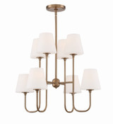 Keenan 8 Light Large Chandelier by Crystorama - KEE-A3008