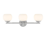 Moon Breeze 3 Light Vanity Light by Designers Fountain - D251H-3B-PN