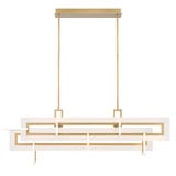 Inizio 150W 1 LED Linear Chandelier 18 Inch Tall Wide by Eurofase - 46806