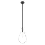Lundin 1 Light Small Pendant 17.25 Inch Tall by Hunter Fans - 19562