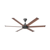 Bison 6 Blade Ceiling Fan 21 Inch Tall and 72 Inch Wide by Big Ass Fans - BS1-72-01