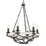 Madera 6 Light Large Chandelier by Golden - 1821-6