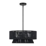 Florell 4 Light Pendant 17.5 Inch Tall and 20 Inch Wide by Livex - 49144