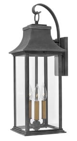 Adair 3 Light Outdoor Candle Style Wall Lantern by Hinkley - 2935