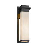 Clouds Pacific 1 Light Outdoor Wall Mount 16.5 Inch Tall by Justice Design - CLD-7544W