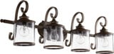 San Miguel 4 Light Vanity Light by Quorum - 5073-4