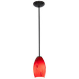 Merlot 1 Light Mini Pendant by Access - 28011-RR-MERLOT