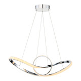 Vornado 52W 1 LED Medium Pendant by Dweled - PD-87735