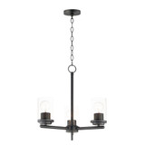 Corona 3 Light Small Chandelier by Maxim 10203CLSN - 10203
