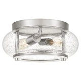 Trilogy 2 Light 12 Inch Wide Flush Mount by Quoizel - TRG1612