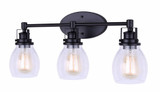 Carson 3 Light Vanity Light by Canarm - IVL705A03BK