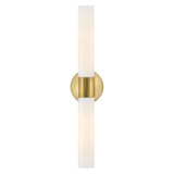Shea 24W 2 LED Bath Vanity 24 Inch Tall and 5.25 Inch Wide by Lark - 85402-CO