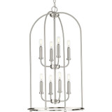 Leyden 8 Light Small Foyer Chandelier by Progress - P500303
