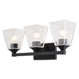 Wallingford 3 Light Bath Vanity 8.75 Inch Tall and 22.5 Inch Wide by Vaxcel - W0494