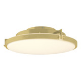 Metra 28W 1 LED 24.3 Inch Wide Contemporary Flush Mount by Hubbardton Forge - 126747HF