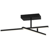 Duo 15W 1 LED 4.75 Inch Wide Semi Flush Mount by Access - 63077LEDD